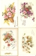 Delcampe - LOT 02 - 80 Cartes CPA , GREETINGS , FLOWERS , PERIOD 1920-1970 - 5 - 99 Postkaarten