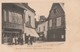 Rare Cpa Saint-Aignan Rue De La Boucherie Coiffeur Belle Animation - Saint Aignan