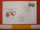 A.13 ITALIA ANNULLO 1998 PERGOLA PESARO URBINO FDC CONVEGNO FOSSILI EVOLUZIONE AMBIENTE CONCHIGLIA SHELL AMMONITE BORGO - Fossilien