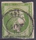 GREECE 1875-80 Large Hermes Head On Cream Paper 5 L Green Vl. 63 - Gebruikt