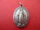 Médaille Religieuse Ancienne/Sainte Vierge / O Marie ... Coeur Sacré ./ Bronze Nickelé  /Début  XXéme    CAN575 - Religion & Esotericism
