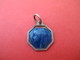 Médaille Religieuse Ancienne/Sainte Bernadette / Grotte De Lourdes./ Bronze émaillé Bleu/vers 1920   CAN576 - Religion & Esotérisme