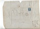 Lettre Cachet Losange Limoges à Parissur Napoleon + ? - 1849-1876: Période Classique