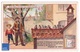 Jolie Chromo Liebig Devinette énigme 9 Moineaux Sur Un Toit Tir Fusil Chasse Oiseau Moineau Victorian Trade Card A32-53 - Liebig