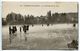 CPA 1913 - LUXEUIL Les BAINS Le Patinage Sur Le Lac - Dos Vert - Ecrite - Luxeuil Les Bains