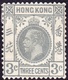 HONG KONG 1931 KGV 3c Grey SG119 MH - Unused Stamps