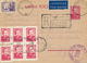 POLAND / POLEN / BUSKO ZDROJ   - 1949  ,  Kartka Pocztowa Per  Luftpost /  Registered Mail  Nach New York / USA - Ganzsachen