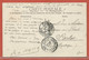 HAUT SENEGAL ET NIGER CARTE POSTALE AFFRANCHIE DE KAYES DE 1909 POUR SARLAT - Storia Postale
