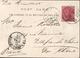 YT 54 1A Rouge Carminé Victoria India Postage CAD Bombay 8 MA 02 CAD Sea Post Office 8 MA 02 CPA Public Buildings Bombay - 1882-1901 Imperio