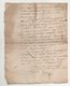 Touraine Montlouis 1780 - Manuscrits