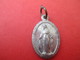 Mini- Médaille Religieuse Ancienne/O Marie .. / Coeurs Sacrés /Aluminium/début XXéme CAN602 - Religion & Esotérisme