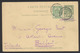 EP Au Type 5ctm Vert + N°56 Obl Simple Cercle "Ixelles (Bruxelles)" Vers Belfast (Irlande) - Postcards 1871-1909