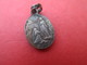 Mini- Médaille Religieuse Ancienne/Sainte Vierge/Grotte De Lourdes/Bronze Nickelé/Fin XIXéme        CAN606 - Religion & Esotericism