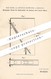 Original Patent - Max Kohl , Leopold Serwotka , Breslau , 1896 , Selbstverkäufer Mit Münzeinwurf | Automat !! - Historische Dokumente