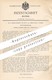 Original Patent - Marguerite Ruaux Geb. Delugin , Paris , Frankreich , 1892 , Briefumschlag | Brief Umschlag , Kuvert ! - Historische Dokumente