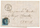 1859 BRIEF MET OCB 11A? VAN BRUXELLES  NAAR ANVERS - AANKOMSTSTEMPEL ANVERS ZIE SCAN(S) VL - 1858-1862 Médaillons (9/12)