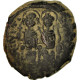 Monnaie, Justin II, Follis, 569-570, Nicomédie, TB+, Cuivre, Sear:369 - Bizantine