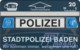 TWK Österreich Privat: "Stadtpolizei Baden" Gebr. - Oesterreich