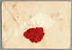 Beleg 1838, Cover From JAVJA To Huari, With Neatly Rare Red Townpost Cancellation, Signed G. Lamy, VF!. Estimate 500€. - Peru