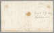 Beleg 1843, Complete Letter From LIMA To TRUJILLO, With Black LIMA FRANCA Cancel, Very Fresh, XF!. Estimate 200€. - Peru