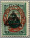 * 1883, 50 C., Green, Scott 84, Black Triangle And Red Oval PERU Opt, One Short Tooth, MH, F!. Estimate 190€. (Michel: 5 - Peru