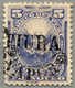 O. Gummi 1884, 5 C., Ultramarine, Peru Local Post During Chilenian Occupation, Opt PIURA VAPOR, Unused No Gum, VF!. Esti - Perù