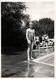 Photo Originale Piscine & Maillot De Bain Pour Jolie Adolescente Au Bonnet De Bain Vers 1950/60 - Pin-up