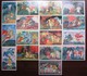 EPICS ABOUT ILYA MUROMETS. Artist V. Fokeev. Set Of 16 Postcards In Folder. USSR, 1976 - Contes, Fables & Légendes