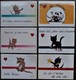 Delcampe - Album De  288 Cpm Fantaisie CHAT CHATS Illustrateurs - Katzen