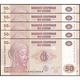 TWN - CONGO DEM. REP. 97A - 50 Francs 30.6.2013 DEALERS LOT X 5 - KD-H (HdM) UNC - République Démocratique Du Congo & Zaïre