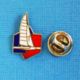 1 PIN'S //  ** LE CATAMARAN / ELF-AQUITAINE / DE MARC PAJOT ** . (B-I) - Voile