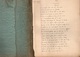 Protège-Cahier Tongimed Année Scolaire 1911-1912 Avec Cahier à L'intérieur Détaché Des Ficelles De Maintien - Protège-cahiers