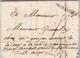 Lettre Marque Postale MARSEILLE Bouches Du Rhône 17/8/1762 à Aix - 1701-1800: Précurseurs XVIII