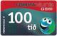 Faroe - Smiling Face, 100Kr. GSM Refill, Exp. 01.02.2005, Used - Islas Faroe