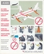 Croatia Airlines Airbus A320 Safety Card - Safety Cards