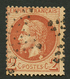 2c (n°26d) Variété "double BOULES Sous LE COU" Obl. RARE. Cote 1600€. Certificat ROBINEAU (2007). Superbe. - Otros & Sin Clasificación