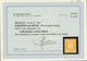 40c SIEGE (n°38a) Jaune Orange Neuf *. Cote 800€. Signé ROUMET. Certificat GOEBEL. TB. - Altri & Non Classificati