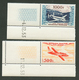 POSTE AERIENNE 500F (n°32) + 1000F (n°33) Neuf ** Coin De Feuille. Cote 285€. Superbe. - Other & Unclassified