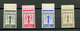 TIMBRES DE SERVICE : 70c (n°5) + 1F (n°6) + 1F20 (n°7) + 4F50 (n°11) Neuf **. Cote 2350€. Superbe. - Other & Unclassified