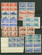 FRANCE - Lot Neuf ** Bonnes Valeurs En Blocs De 4 (1920-40). Cote 3100€. Superbe. - Collections