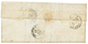 1862 20c (n°14) Obl. PC 948 + T.22 LA COQUILLE + OR Sur Lettre Avec Texte Daté "STE MARIE". TTB. - Other & Unclassified