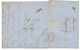 1853 10c (n°13) Obl. PC + T.15 BERGERAC + Taxe 2 Manuscrite Sur Lettre. TB. - Other & Unclassified