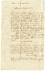 1849 20c (n°3) Obl. Grille + T.15 MARCHAUX Sur Lettre Avec Texte Pour COURT-ST MAURICE. Verso, Cursive 24 COURT ST MAURI - Autres & Non Classés