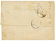 1875 5c CERES (x5) Obl. PB I° + Convoyeur VAYRES-GIRONDE / PER.Bx Sur Lettre. TB. - Autres & Non Classés