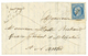 1852 25c CERES (n°4) Obl. PC 1588 + Cursive 42 JOUE-S-ERDRE + "PORT PAYE" Manus. Sur Lettre Avec Texte Daté "TRANS" Pour - Other & Unclassified