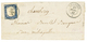 "CHAMOUX" : 1858 SARDAIGNE 20c (n°12)TB Margé Obl. CHAMOUX Sur Lettre. TTB. - Other & Unclassified