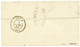 1849 20c Noir (n°3) TTB Margé Obl. Grille + Cursive 1 PONCIN + T.13 CERDON Sur Lettre. Cote 700€. Ex. Collection DUBUS.  - 1849-1850 Ceres