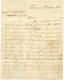 1813 Cachet Encadré PURIFIE à GENES Au Recto D'une Lettre Avec Texte Daté "SMYRNE" Pour LIVERPOOL. Trés Rare. TTB. - Maritime Post