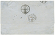 ALEXANDRIE - MALTA BOITE MOBILE : 1863 10c (n°13)x2 + 40c (n°16)x2 Obl. PC 1896 + Cachet Anglais MALTA / M.B Sur Lettre  - Other & Unclassified