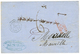 1868 Cachet Rare ALEXANDRETTE PAQ FR X N°5 + Taxe 6 Sur Lettre Pour La FRANCE. Superbe. - Other & Unclassified